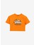 Baskılı Somon Kadın T-Shirt D4SG-TST3098 1