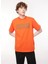 Bisiklet Yaka Turuncu Erkek T-Shirt 75GAHT03CJ00T524 2