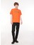 Bisiklet Yaka Turuncu Erkek T-Shirt 75GAHT03CJ00T524 3