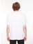 Bisiklet Yaka Beyaz Erkek T-Shirt 75GAHG05CJ01G003 5