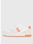 Beyaz - Turuncu Kadın Süet Sneaker YW0YW0144602T 2