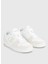 Beyaz Kadın Süet Sneaker YW0YW0144602U 3