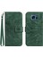 Samsung Galaxy S7 Kenar Flip Cüzdan Için Kabartmalı Ayçiçeği Telefon Kılıfı (Yurt Dışından) 1