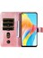 Oppo A78 4g ile Uyumlu Moda Fermuar Çevirme Deri Manyetik Cüzdan Telefon Kılıfı (Yurt Dışından) 4