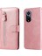 Huawei Nova 9 ile Uyumlu Moda Fermuar Çevirme Deri Manyetik Cüzdan Telefon Kılıfı (Yurt Dışından) 1