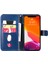 iPhone 14 ile Uyumlu Moda Fermuar Çevirme Deri Manyetik Cüzdan Telefon Kılıfı (Yurt Dışından) 4