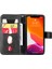 iPhone 13 Mini ile Uyumlu Moda Fermuar Çevirme Deri Manyetik Cüzdan Telefon Kılıfı (Yurt Dışından) 4