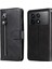 Xiaomi Redmi K70/K70 Pro ile Uyumlu Moda Fermuar Çevirme Deri Manyetik Cüzdan Telefon Kılıfı (Yurt Dışından) 4