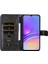 Samsung Galaxy A05 ile Uyumlu Moda Fermuar Çevirme Deri Manyetik Cüzdan Telefon Kılıfı (Yurt Dışından) 4