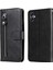 Samsung Galaxy A05 ile Uyumlu Moda Fermuar Çevirme Deri Manyetik Cüzdan Telefon Kılıfı (Yurt Dışından) 5