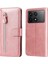 Xiaomi Redmi K70/K70 Pro ile Uyumlu Moda Fermuar Çevirme Deri Manyetik Cüzdan Telefon Kılıfı (Yurt Dışından) 4