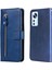 Xiaomi 12 Lite ile Uyumlu Moda Fermuar Çevirme Deri Manyetik Cüzdan Telefon Kılıfı (Yurt Dışından) 1
