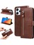 Xiaomi Redmi 12 4g ile Uyumlu Moda Fermuar Çevirme Deri Manyetik Cüzdan Telefon Kılıfı (Yurt Dışından) 2