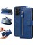Xiaomi Redmi K70/K70 Pro ile Uyumlu Moda Fermuar Çevirme Deri Manyetik Cüzdan Telefon Kılıfı (Yurt Dışından) 1
