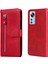 Xiaomi 12 Lite ile Uyumlu Moda Fermuar Çevirme Deri Manyetik Cüzdan Telefon Kılıfı (Yurt Dışından) 1