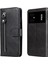 Xiaomi Poco M4 5g ile Uyumlu Moda Fermuar Çevirme Deri Manyetik Cüzdan Telefon Kılıfı (Yurt Dışından) 1