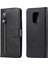 Xiaomi Redmi Note 9 Pro/9s ile Uyumlu Moda Fermuar Çevirme Deri Manyetik Cüzdan Telefon Kılıfı (Yurt Dışından) 1