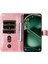 Oppo Find X6 Pro ile Uyumlu Moda Fermuar Çevirme Deri Manyetik Cüzdan Telefon Kılıfı (Yurt Dışından) 4