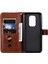 Motorola G9 Play ile Uyumlu Moda Fermuar Çevirme Deri Manyetik Cüzdan Telefon Kılıfı (Yurt Dışından) 4