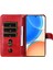 Honor X8 4g ile Uyumlu Moda Fermuar Çevirme Deri Manyetik Cüzdan Telefon Kılıfı (Yurt Dışından) 4