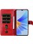 Oppo A17 ile Uyumlu Moda Fermuar Çevirme Deri Manyetik Cüzdan Telefon Kılıfı (Yurt Dışından) 5