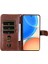 Honor X8 4g ile Uyumlu Moda Fermuar Çevirme Deri Manyetik Cüzdan Telefon Kılıfı (Yurt Dışından) 4