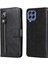 Samsung Galaxy M33 5g ile Uyumlu Moda Fermuar Çevirme Deri Manyetik Cüzdan Telefon Kılıfı (Yurt Dışından) 1