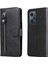 Realme Gt Neo2 ile Uyumlu Moda Fermuar Çevirme Deri Manyetik Cüzdan Telefon Kılıfı (Yurt Dışından) 1