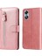 Oppo A17 ile Uyumlu Moda Fermuar Çevirme Deri Manyetik Cüzdan Telefon Kılıfı (Yurt Dışından) 4