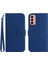 Samsung Galaxy M23 5g Lüks Pu Deri Kart Yuvaları Tutucu ile Telefon Kılıfı (Yurt Dışından) 1