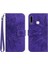 Kart Yuvaları Tutucu Kabartmalı Ayçiçeği Pu ile Samsung Galaxy A70E Için Telefon Kılıfı (Yurt Dışından) 1