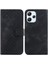Için Xiaomi Redmi 12 4g Pu Deri Kabartmalı Desen Flip Folio Telefon Kılıfı (Yurt Dışından) 1
