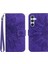 Kart Yuvaları Tutucu Kabartmalı Ayçiçeği ile Samsung Galaxy A54 5g Için Telefon Kılıfı (Yurt Dışından) 1