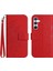 Kart Yuvaları ile Samsung Galaxy A34 5g Için Tutucu Flip Cüzdan Telefon Pu Telefon Kılıfı (Yurt Dışından) 1