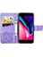 iPhone 7/8 Kelebek Kanatları Narin Çiçekler Flip Darbeye Deri ile Uyumlu Telefon Kılıfı (Yurt Dışından) 3