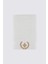 Aslışah Banyo Havlusu Erkek %100 Organik Pamuk Nakışlı Krem 80x150 Cm 2