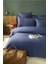 İssimo Simply Lacivert Saten Fitted Set 180*200/50*70(2) 1