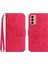 Samsung Galaxy M23 5g Lüks Pu Deri Kart Yuvaları Tutucu ile (Yurt Dışından) 1