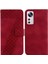 Telefon Kılıfı Için Xiaomi 12 Lite Kabartmalı Desen Pu Deri Cüzdan Çevir Kart (Yurt Dışından) 1