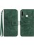 Kart Yuvaları Tutucu Kabartmalı Ayçiçeği Pu ile Samsung Galaxy A70E Için Kılıf (Yurt Dışından) 1