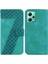 Telefon Kılıfı Için Xiaomi Poco X5 Kabartmalı Desen Kart Yuvası Fonksiyonu Flip Pu (Yurt Dışından) 1