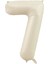 Rakam Folyo Balon 7 Rakamı Krem 76 cm 34 Inc 1