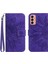 Samsung Galaxy M23 5g Lüks Pu Deri Kart Yuvaları Tutucu ile (Yurt Dışından) 1