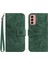 Samsung Galaxy M23 5g Lüks Pu Deri Kart Yuvaları Tutucu ile (Yurt Dışından) 1