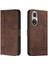 Telefon Kılıfı Için Huawei P50 Pro Pu Deri Flip Folio Cüzdan Manyetik El (Yurt Dışından) 5