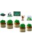 Futbol Temalı Figürlü Kürdan Pasta Süsü Cupcake Kürdanı 10'lu 1