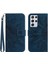 Samsung Galaxy S21 Ultra Lüks Pu Deri Kabartmalı Ayçiçeği (Yurt Dışından) 1