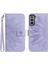 Kart Yuvaları Tutucu ile Samsung Galaxy S21 Fe Kabartmalı Ayçiçeği Için Kılıf (Yurt Dışından) 1