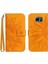 Samsung Galaxy S7 Kenar Flip Cüzdan Telefon Kılıfı Için Kabartmalı Ayçiçeği (Yurt Dışından) 1