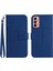 Samsung Galaxy M23 5g Lüks Pu Deri Kart Yuvaları Tutucu ile (Yurt Dışından) 1